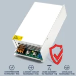 MZMW Switching Power Supply 800W 1000W 1200W 0-12V 15V 24V 36V 48v 60V 72V 80V 110V 150V 220V AC/DC Voltage Adjustable SMPS