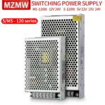 MZMW MS120 S120 Series Switching Power Supply 120W 5V 12V 15V 24V 36V 48v AC/DC Single Output Transformer Power Adapter SMPS