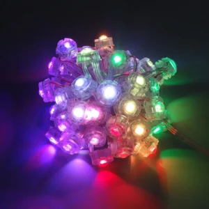 500pcs DC5V WS2811 String 20mm Full Color WS2811 IC Outdoor IP68 Waterproof LED Pixel Module Used for Advertising Sign Decoration