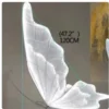 Wedding Decor Light Butterflies LED Lace Ceiling Lamp Romantic Creative Butterfly Lamps Road Load Walkway on Party Stage Lights.