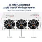 MZMW 4000W Switching Power Supply 220V/380V AC/DC 15V-220V CC/CV Adjustable Industrial Transformer SMPS 48V 80V Battery charging