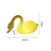 New Rechargeable Led Swan Colorful Outdoor Courtyard Decoration Light Waterproof Garden LED Patio Walkway Light Landscape Lamp