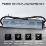 MZMW Waterproof Switching Power Supply 18W 24W 48W 60W 100W 150W 200W 300W 400W 12V 24V LED Driver Lighting Transformers Adapter