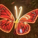1pcs LED Outdoor Simulation Dynamic Static Butterfly Lights Holiday Party Home Christmas Decorations