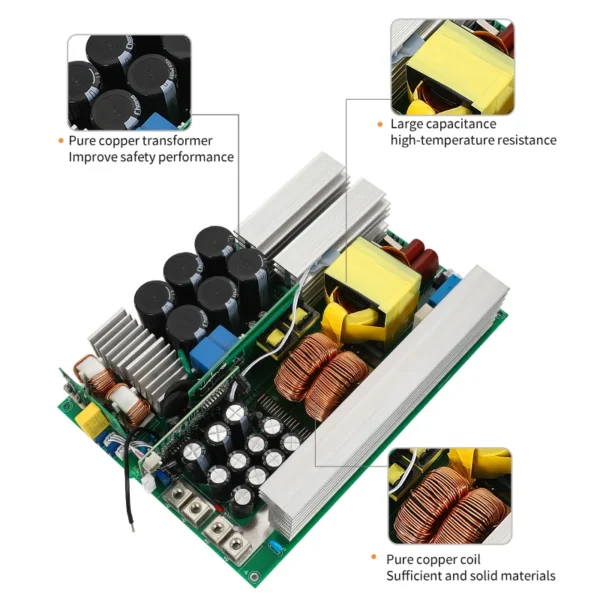 MZMW 4000W Switching Power Supply 220V/380V AC/DC 15V-220V CC/CV Adjustable Industrial Transformer SMPS 48V 80V Battery charging