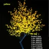Waterproof Artificial LED Cherry Tree Night Light 1.5M-3M New Year Christmas Wedding Garden Decoration Light