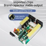 MZMW Adjustable Switching Power Supply Digital Display 2500W AC/DC CC/CV 0-12V 24V 36V 48V 60V 72V 80V 110V 220V Industrial SMPS