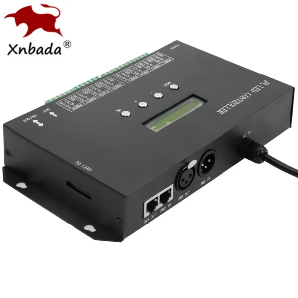 H807SA 8CH LED Controller DMX512 Art-Net SPI WS2811 WS2812B 5-24V