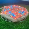 100 RGB Pixel LED Lights on a 40-Foot Strip with Controller – Multicolor, Made in India, Pure Copper