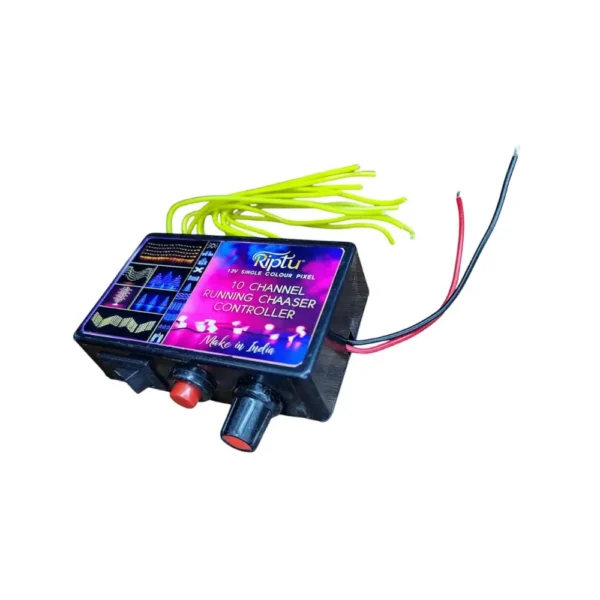 12V 10-Channel Running Chaser Controller, Single-Color Pixel, Supports up to 5000 LEDs, Adjustable 3 12V 10-Channel Running Chaser Controller, Single-Color Pixel, Supports up to 5000 LEDs, Adjustable
