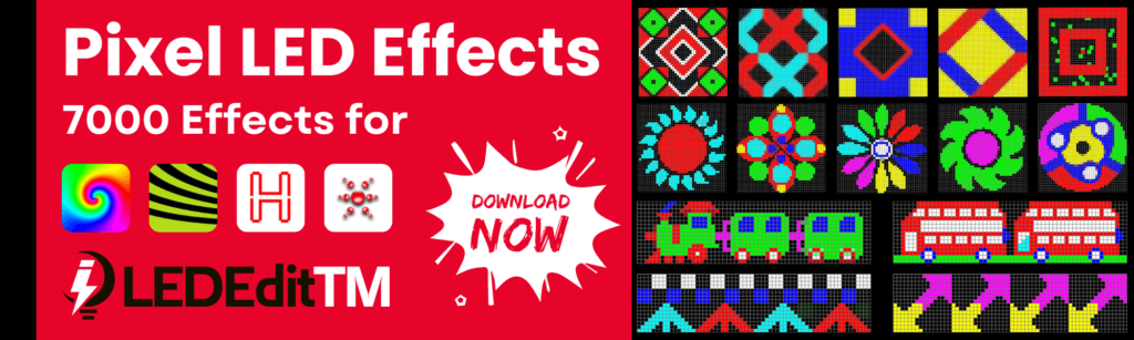 Pixel LED Effects Post 1 - LEDEditTM