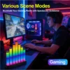 USB 5V WS2812 RGB LED Light Bars – Sound Reactive Music Sync Ambient Light Strips for Gaming Desk, Room Scene & Decorative Lighting