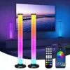 Smart RGB Desktop LED Ambient Light Bar – Music Rhythm Sync, Bluetooth App & Button Control for Gaming Room, Bedroom & Desk Decoration