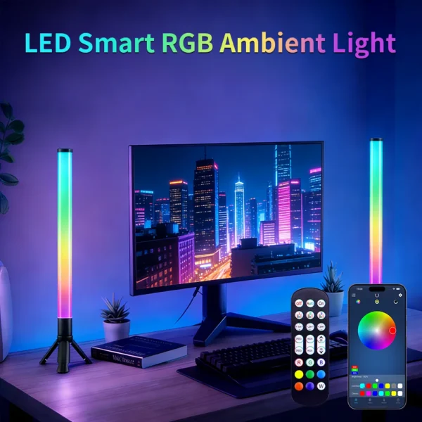 Smart RGB Corner LED Floor Lamp