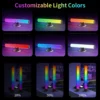 Smart RGB LED Desktop Strip Light USB Powered – App & Remote Control, Sound Reactive Music Sync Ambient Light for Bedroom, Living Room & Gaming Setup