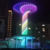 Outdoor RGB 3D LED Tower Sculpture Motif Light Waterproof Color-Changing Decorative Lighting for Holiday & Landscape Projects Outdoor RGB 3D LED Tower Sculpture Motif Light Waterproof Color-Changing Decorative Lighting for Holiday & Landscape Projects