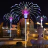 3M Outdoor 3D LED Christmas Fireworks Light Waterproof Animated Meteor Decoration Colorful Electric 3M Outdoor 3D LED Christmas Fireworks Light | Waterproof Animated Meteor Decoration | Colorful Electric Holiday Display