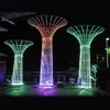 Custom Outdoor 3D LED Tower Tree Light | IP65 Waterproof Christmas Holiday Decoration | Cultural Tourism & Festival Motif Lighting