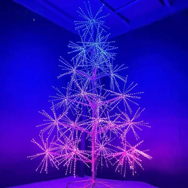 Smart RGB Firework LED Lights Waterproof Magic Color String Lamp Outdoor Decorative Lighting 6 Smart RGB Firework LED Lights Waterproof Magic Color String Lamp Outdoor Decorative Lighting