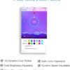ALITOVE WS2811 12V LED Pixel String Lights – Bluetooth App Control, 100 LEDs, 23ft, 120 Color Modes